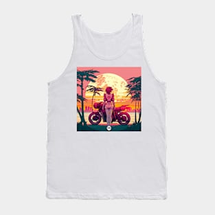 The Sunset Siren Tank Top